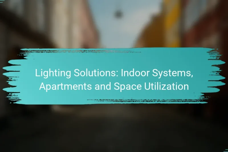 Lighting Solutions: Indoor Systems, Apartments and Space Utilization